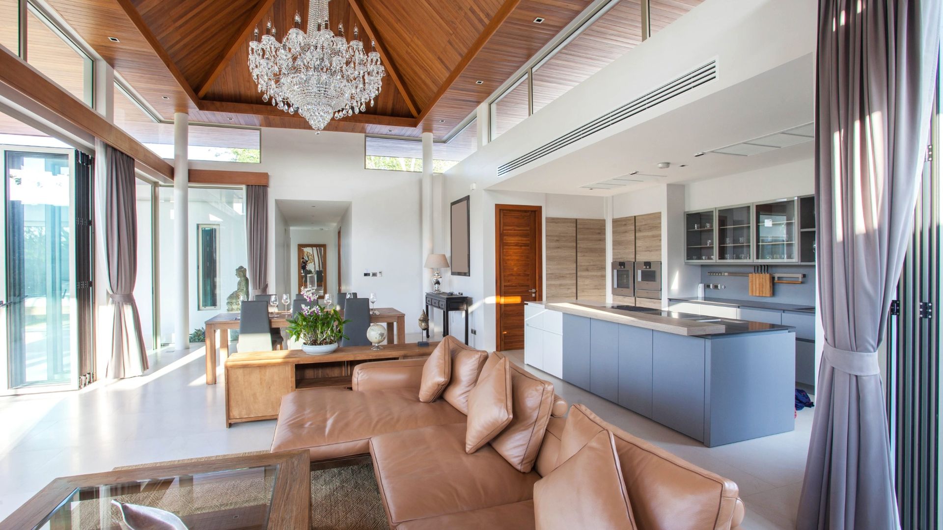 Luxury Home Interior Luxury open concept interior showcasing features that attract buyers when selling a home in Titusville FL.