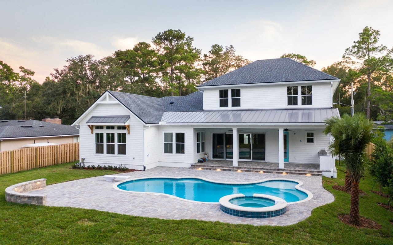 Realtor in Titusville Florida Luxury Pool Home Luxury Florida home with resort style pool showcased by a realtor in Titusville Florida